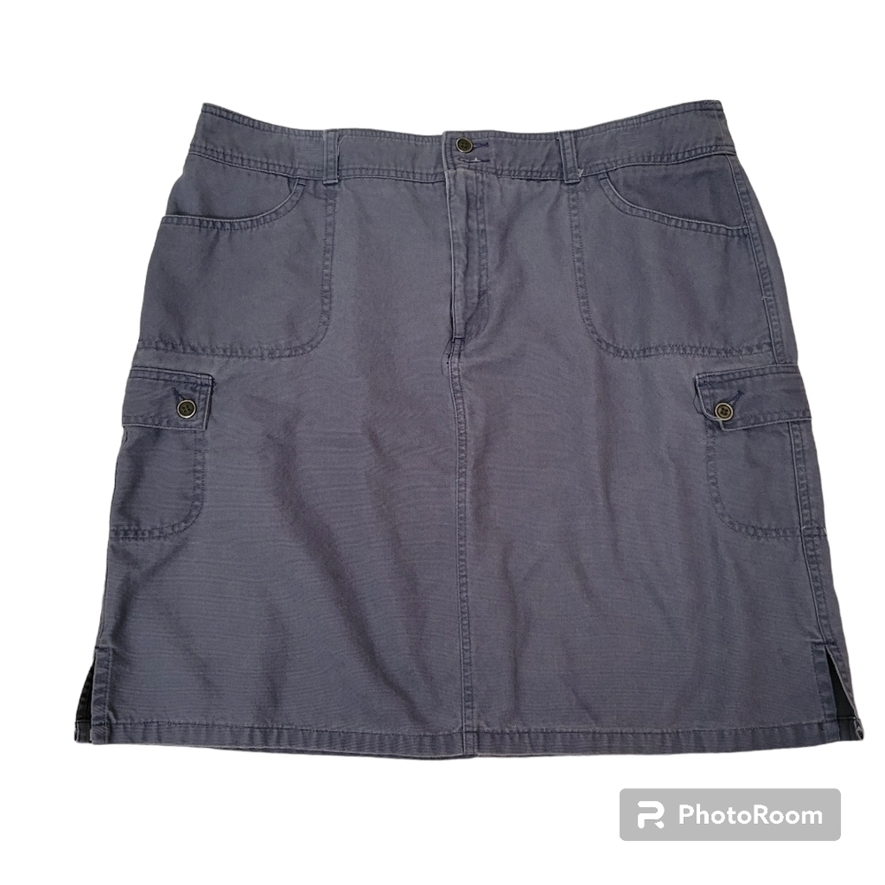 EDDIE BAUER Navy Blue Skirt